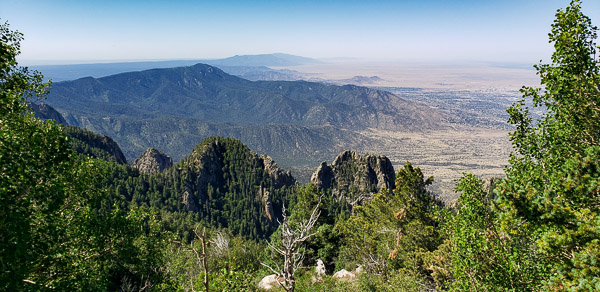 Sandia Peak view point